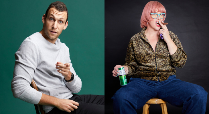 Michael Shafar and Louise Leigh​.