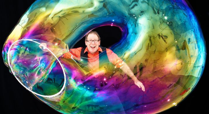The Amazing Bubble Man