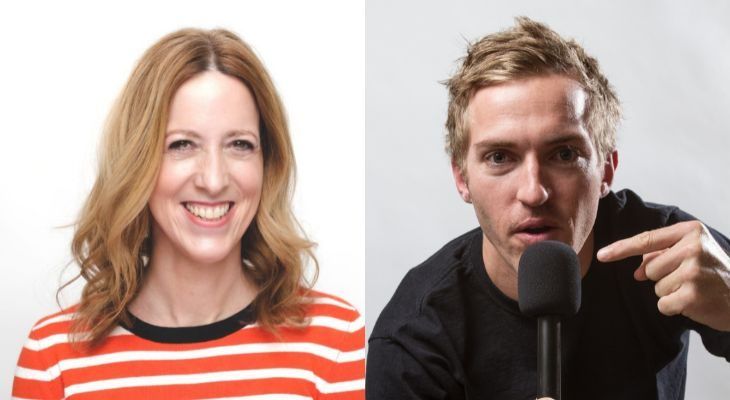 Sally-Anne Hayward and Russell Hicks